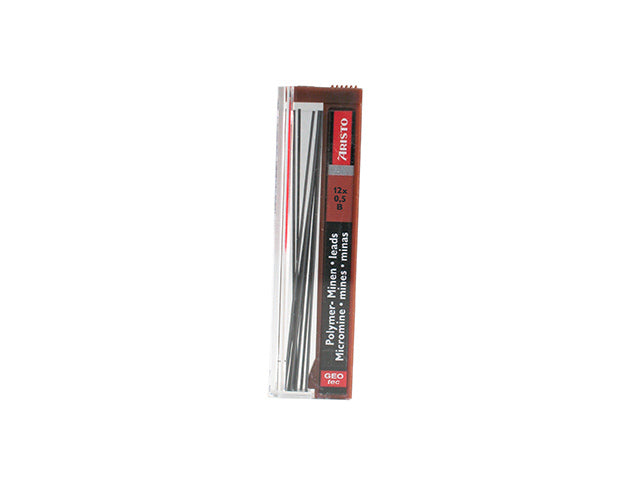 Potloodstiftjes Aristo HI-Polymeer B 0,5 mm