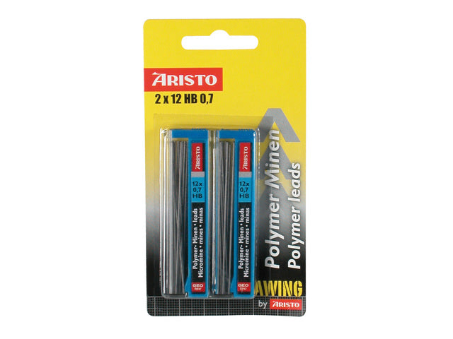 Potloodstiftjes Aristo HI-Polymeer HB 0,7 mm