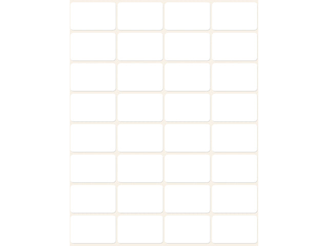Etiket Zweckform 29x18mm met pakje a 960 etiketjes