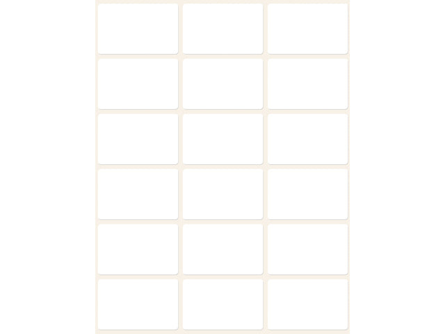 Etiket Zweckform 38x24mm met pakje a 522 etiketjes