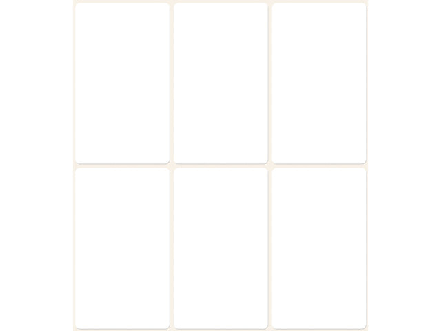 Etiket Zweckform 66x38mm met pakje a 174 etiketjes