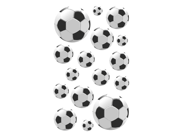 papieretiket Z-design Kids pakje a 3 vel voetbal