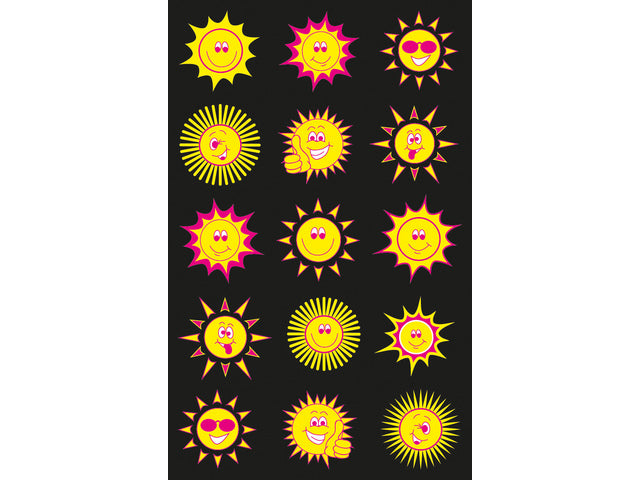 Neon etiket Z-design Kids zonpakket a 1 vel