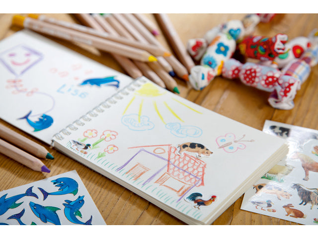 papieretiket Z-design Kids pakje a 3 vel katten foto
