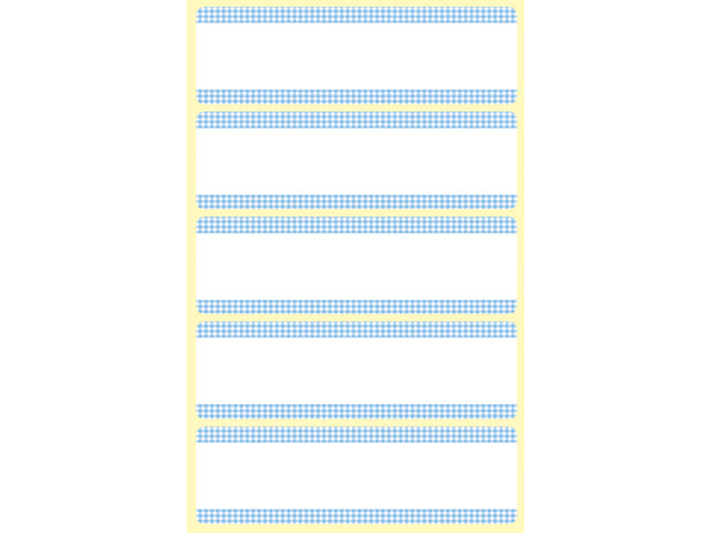 diepvriesetiket Z-design Home 76x22mm 25 etiketten wit/blauw