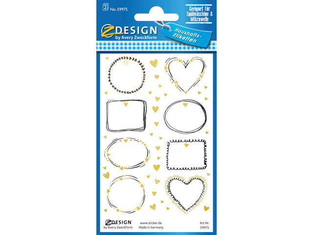 Huishoudetiket Z-design Thuispakket a 2 vel