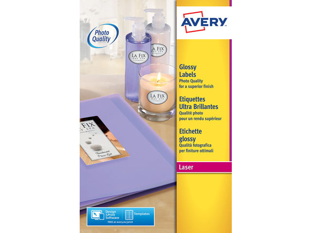 Laseretikett Avery 295x209mm mit Eichel 40 Vel 1 Etikett pro Vel