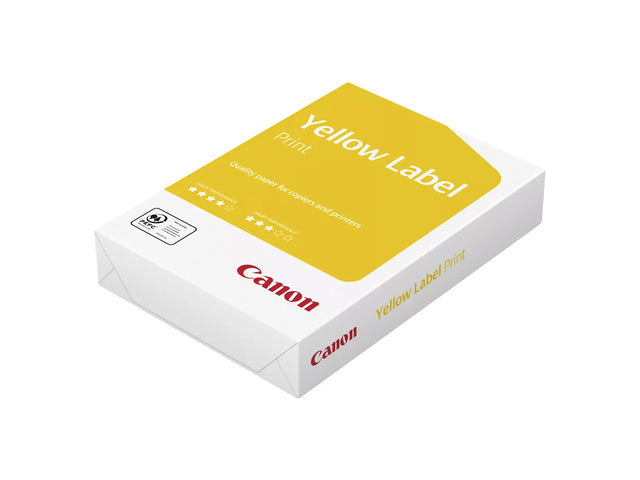 Kopieerpapier Canon Geel label Kopie A4 80gr pak 500vel