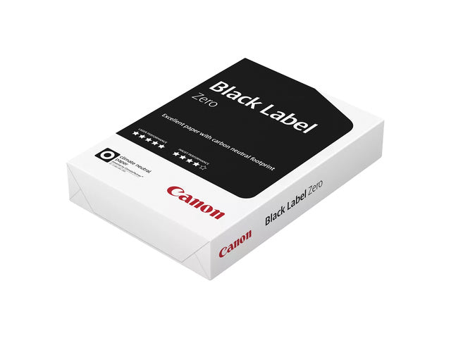 Kopieerpapier Canon Zwart label Zero A4 80gr pak 500vel