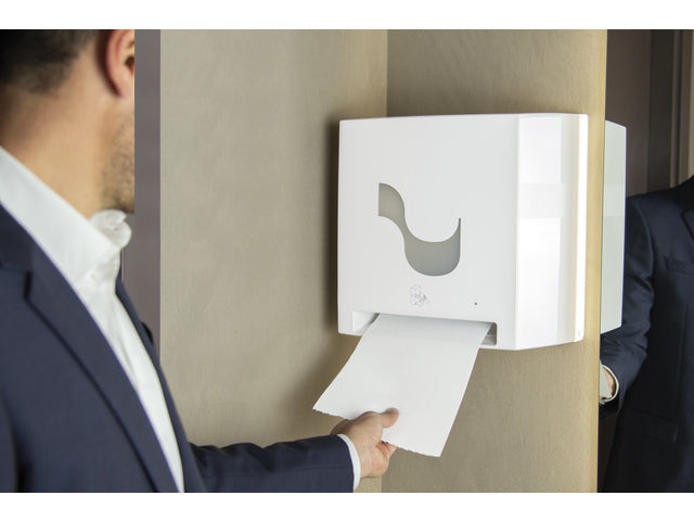 Voordeelbundel Celtex handdoekpapier met gratis Megamini E-Control dispenser