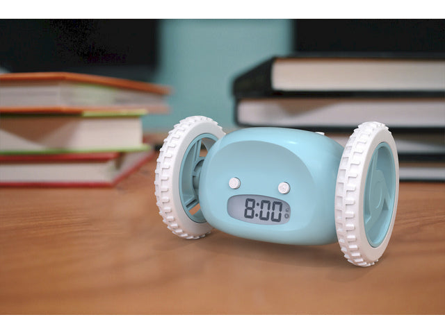 Wekker Clocky blauw