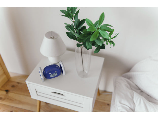Wekker Clocky marineblauw