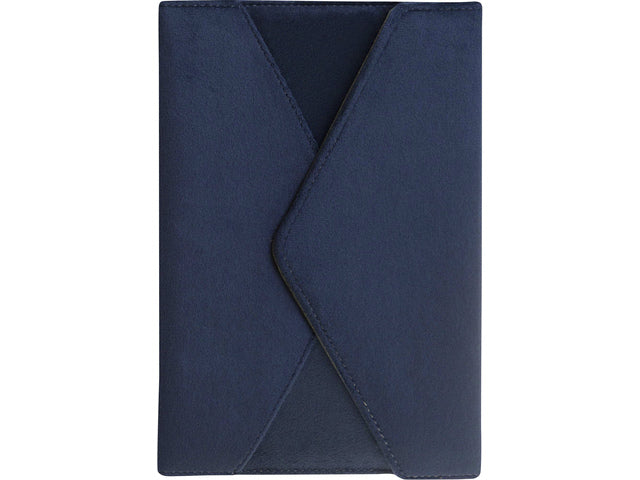 Notitieboek Èccolo envelop Navy lijn ca.15x20cm 80 gr. 256 pag.