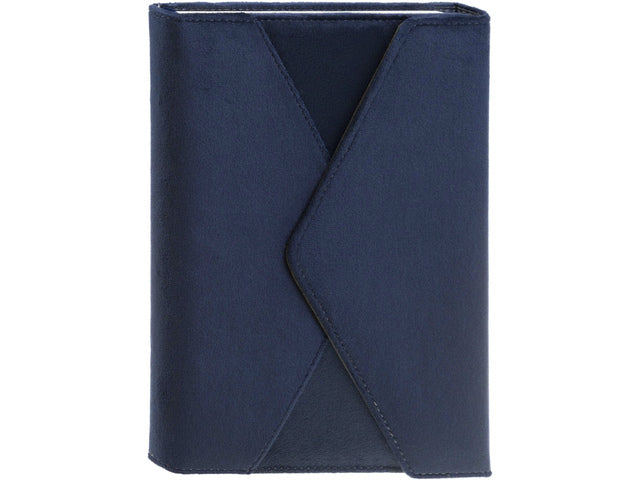 Notitieboek Èccolo envelop Navy lijn ca.15x20cm 80 gr. 256 pag.