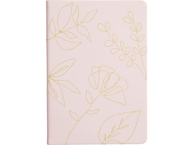 Notitieboek Èccolo Gestikte Botanische lijn ca.15x20cm 80 gr 256 pag.