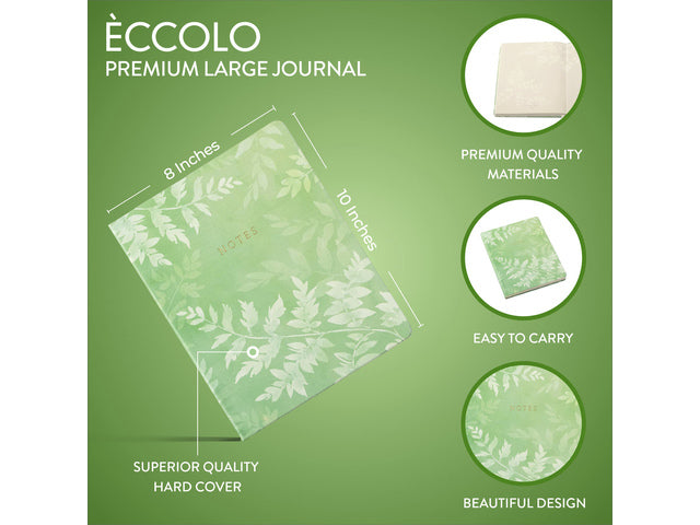 Notitieboek Èccolo HL Varenlijn ca.20x25cm 80gr. 256pag.