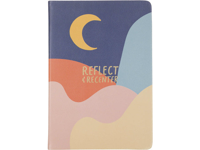 Notitieboek Èccolo TP Reflect Recenter lijn ca.15x20cm 80gr. 256 pagina.