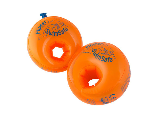 zwembandjes Flipper Swimsafe oranje 2 stuks