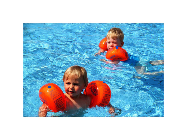 zwembandjes Flipper Swimsafe oranje 2 stuks