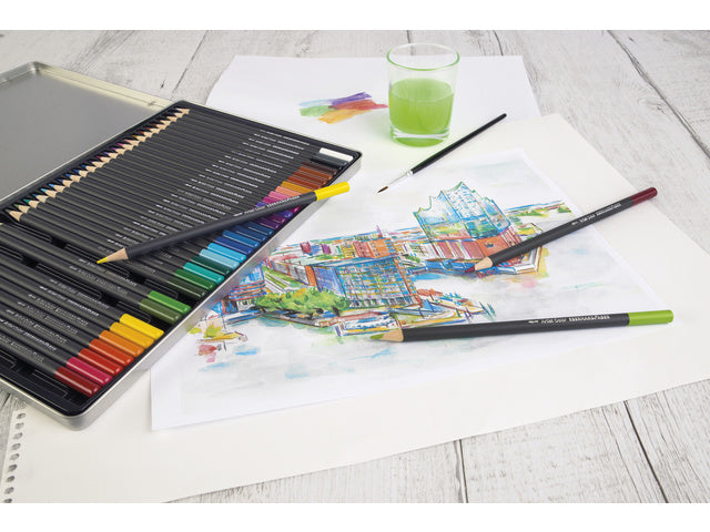 Aquarelpotlood Eberhard Faber Artist Color Metalletui mit 36 ​​Stück