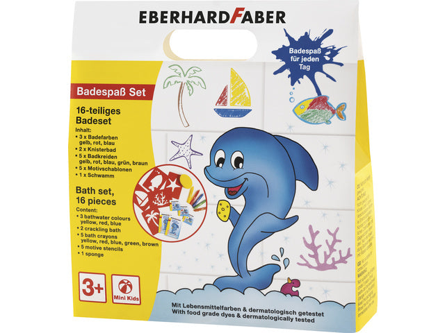 Badkrijtjes Eberhard Faber 16 delige set