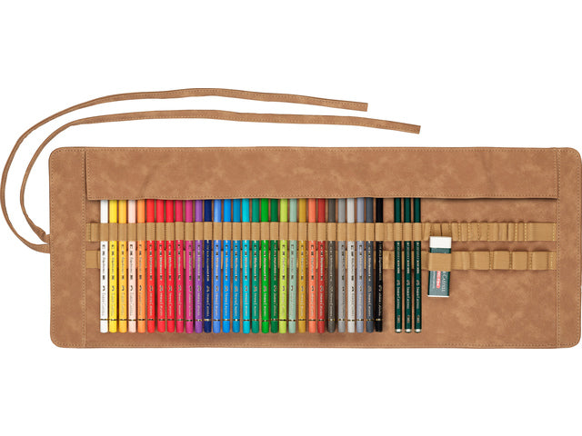 Roletui Faber-Castell Polychromos potloden 30 stuks