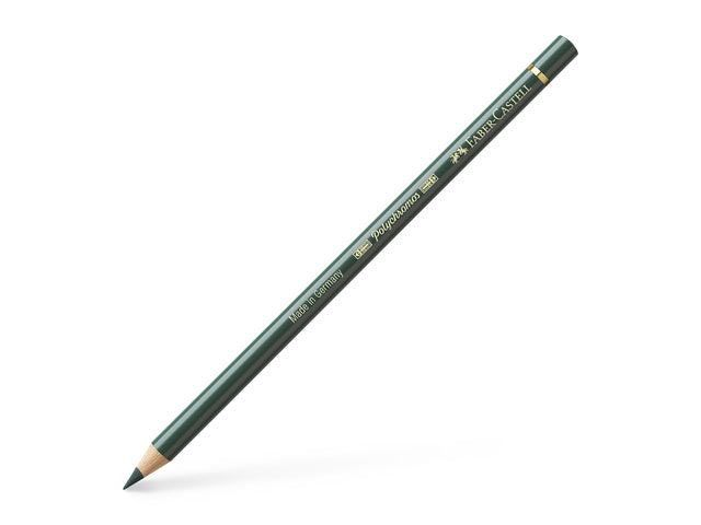 Kleurpotlood Faber-Castell Polychromos 165 junipergroen