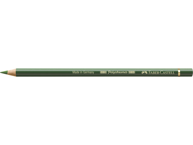 Kleurpotlood Faber-Castell Polychromos 167 permanent olijfgroen