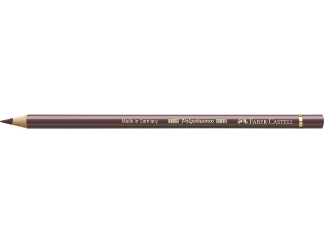 Kleurpotlood Faber-Castell Polychromos 176 van Dyck bruin