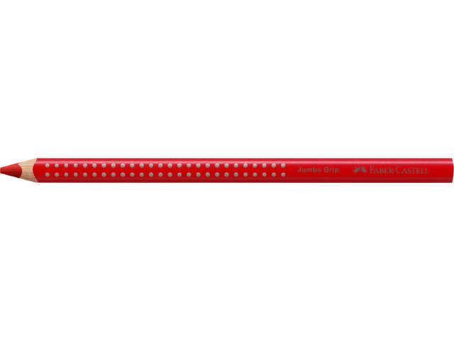 Kleurpotlood Faber-Castell Jumbo GRIP 21 geraniumrood