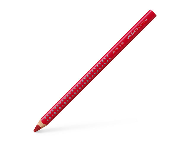 Kleurpotlood Faber-Castell Jumbo GRIP 26 permanente karmijn