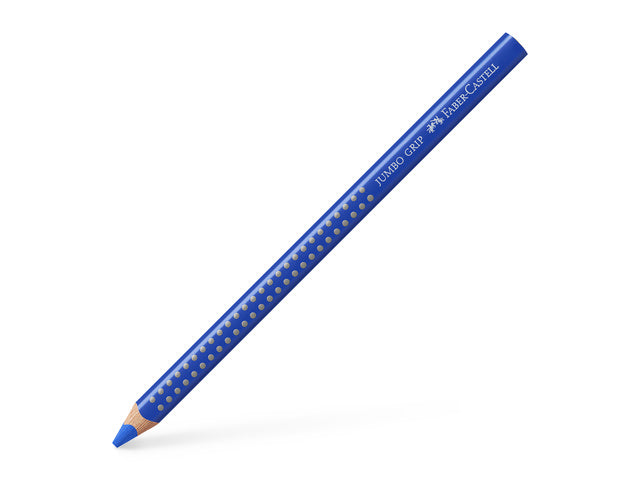 Kleurpotlood Faber-Castell Jumbo GRIP 43 kobaltblauw