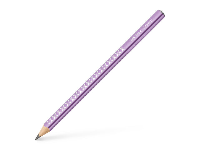 Potlood Faber-Castell Jumbo grip Sparkle violet metallic