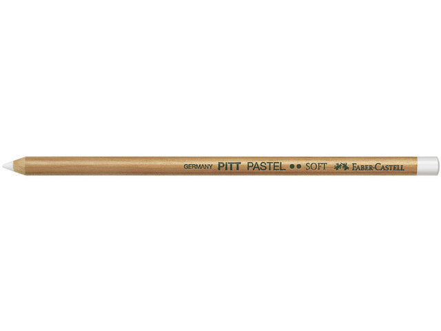 Pastelpotlood Faber-Castell Pitt zacht wit