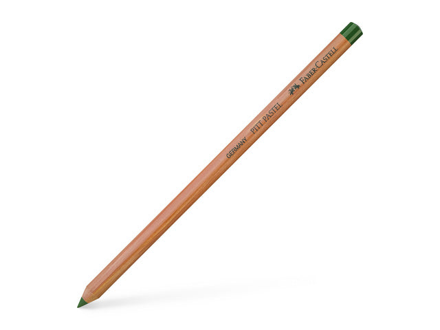 Pastelpotlood Faber-Castell Pitt 167 permanent olijfgroen