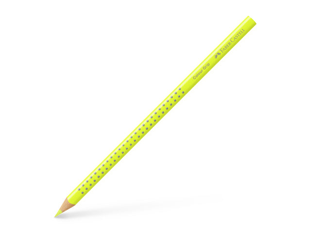 Kleurpotlood Faber-Castell Color Grip 2001 neon geel