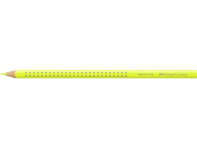 Kleurpotlood Faber-Castell Color Grip 2001 neon geel