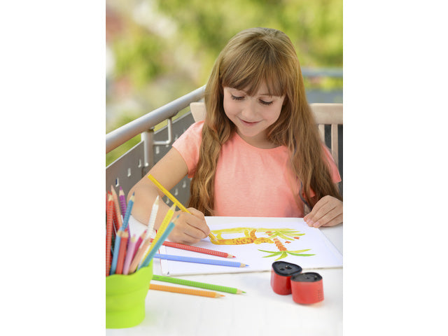 Kleurpotlood Faber-Castell Color Grip 2001 neon geel