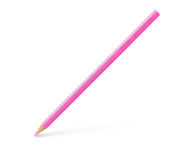 Kleurpotlood Faber-Castell Color Grip 2001 14 neon roze