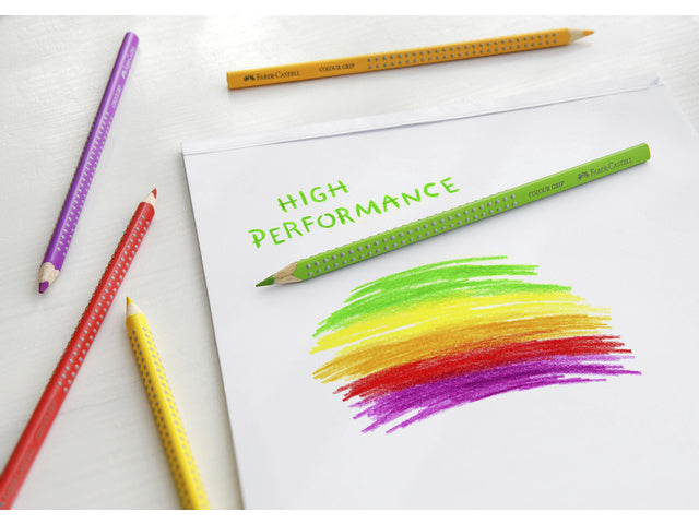 Kleurpotlood Faber-Castell Color Grip 2001 15 cadmiumoranje donker