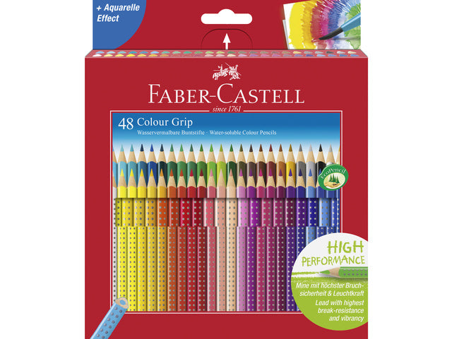 Kleurpotlood Faber-Castell Grip 2001 etui 48 stuks