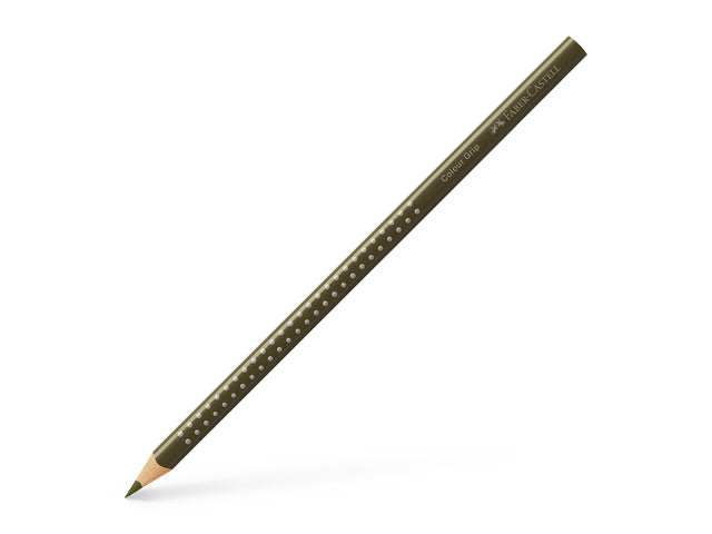 Kleurpotlood Faber-Castell Grip 2001 73 olijfgeelgroen