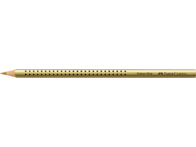 Farbpotlood Faber-Castell Grip 2001 81 Gold