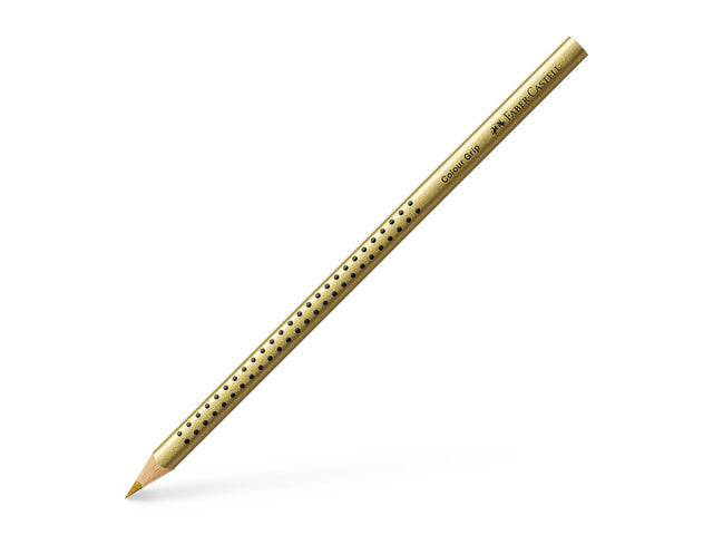 Farbpotlood Faber-Castell Grip 2001 81 Gold