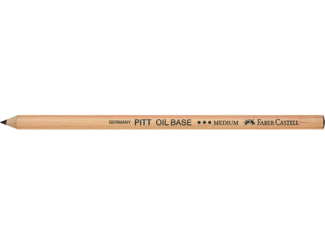 Potlood Faber-Castell Pitt Oil Base zwart medium
