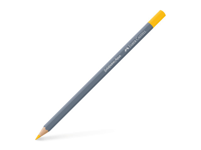 Aquarelkleurpotlood Faber-Castell Goldfaber 107 cadmiumgeel