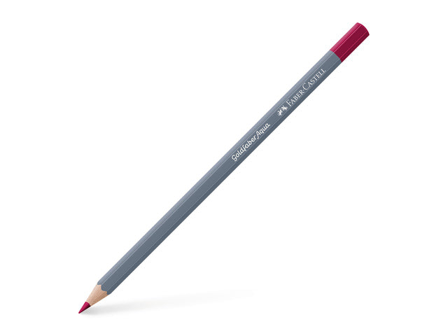 Aquarelkleurpotlood Faber-Castell Goldfaber 126 permanente karmijn