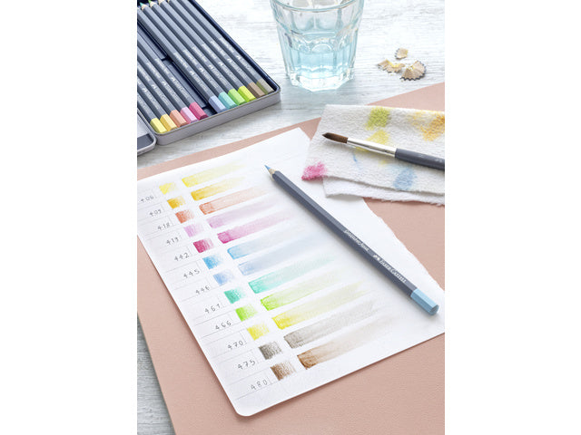 Aquarelkleurpotlood Faber-Castell Goldfaber 147 lichtblauw