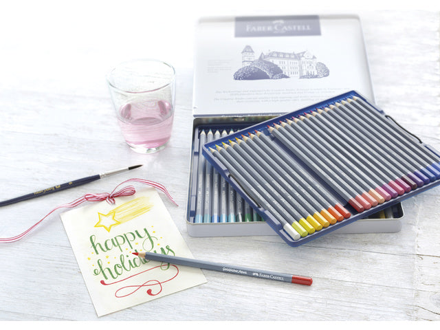 Aquarelkleur Potlood Faber-Castell Goldfaber Etui 48 Stück