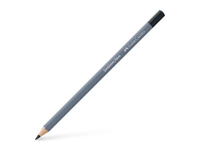 Aquarelkleurpotlood Faber-Castell Goldfaber 199 zwart